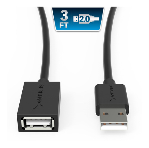 Sabrent 22awg Cable De Extensión Usb 2.0 A-macho A Hembra [n