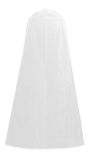 Blanco Funda para Vestido de Novia 72 Transpirable Bolsa de Ropa Funda para Vestidos de Novia o de Fiesta Trajes Abrigos 180 x 80 x 22cm 