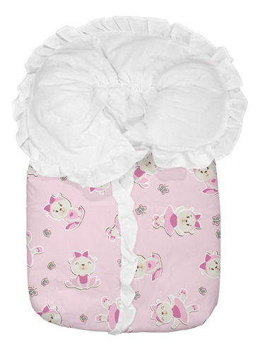 Porta Bebê Saco De Dormir Estampado Menino Menina - Bambi Ursa Bailarina