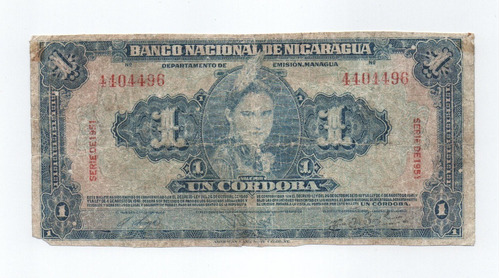 1 Cordoba Nicaragua