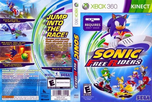 Sonic Free Riders Xbox 360 Nuevo