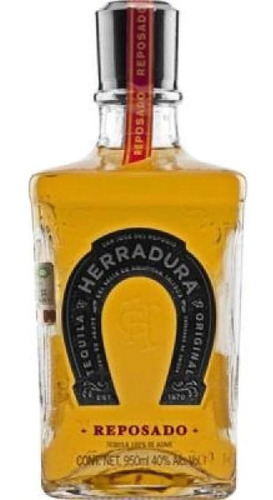 Botella De Tequila Herradura Reposado 950ml.