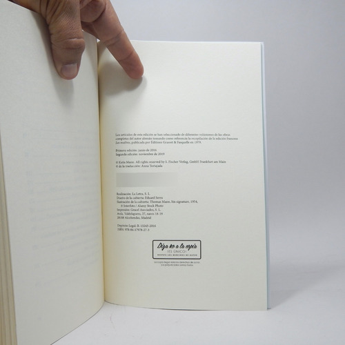 Textos Críticos Thomas Mann Navona Editorial 2019