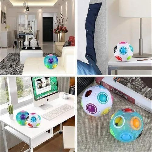 Fidget Toy Bolinha Anti Stress Cubo Mágico Bola Mágica