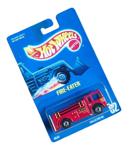 Camión Bomberos Fire Eater Hot Wheels Original Sellado