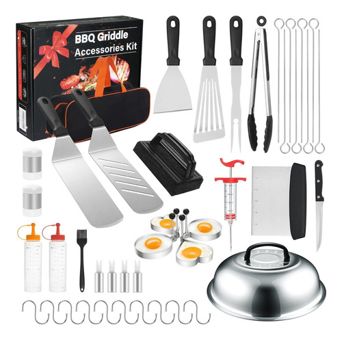 Kit De Accesorios Para Parrilla, Juego De 43 Piezas De Acce.