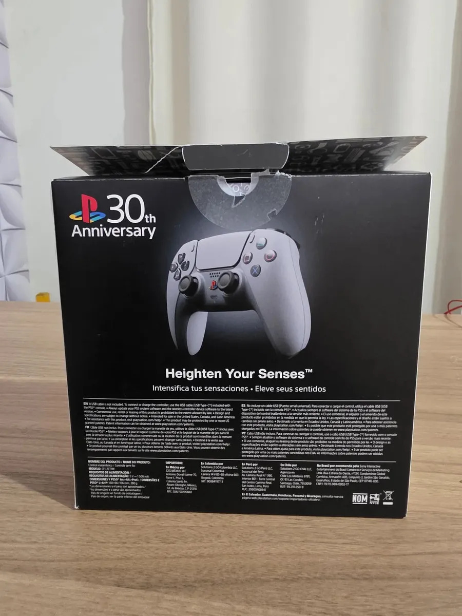 Controle Sem Fio PS5 Sony DualSense Edição Limitada 30 Aniversário