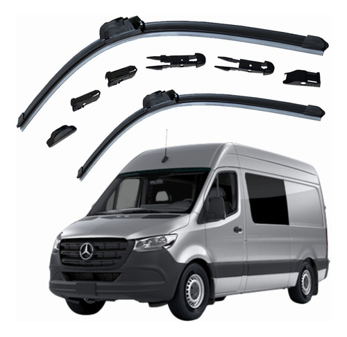 2 Plumas Limpiaparabrisas Reluvsa M Benz Sprinter 2020