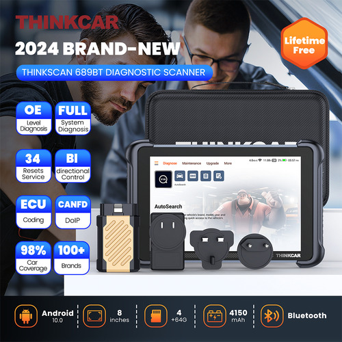 Thinkcar Escáner Obd2 Thinkscan 689bt Bidireccional