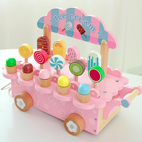 Juego De De Madera, Juguetes De Paletas De Madera,