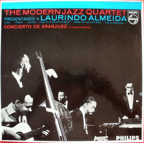 Lp  Modern Jazz Quartet & Laurindo Almeida  Vinilo Phonogram