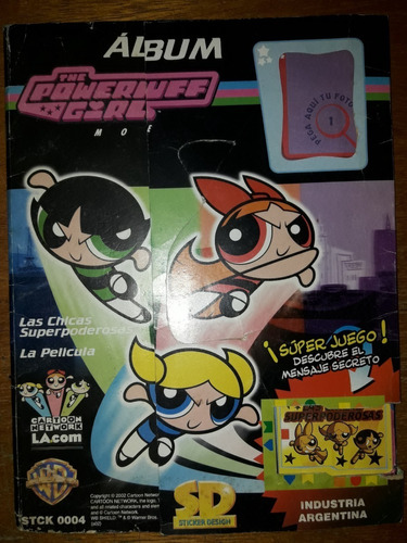 Álbum De Figuritas The Powerpuff Girls Tiene 95 Figuritas Pe