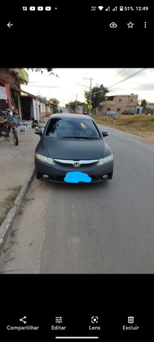 Imagem 1 de 3 de Honda Civic 2010 1.8 Lxl Couro Flex Aut. 4p