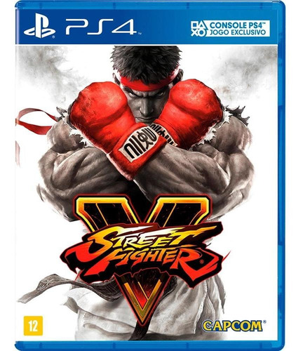 Jogo Street Fighter V Ps4 Usado Mídia Física Completo