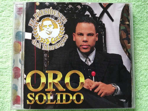 Eam Cd Oro Solido Presidente Del Merengue 1998 Quinto Album