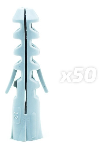 Imagen 1 de 10 de Tarugos De Nylon 12mm X Bolsa De 50 Unidades Sin Tope