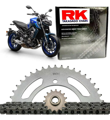 Kit Relação Com Retentor Rk Mt09 Tracer 2015 A 2024