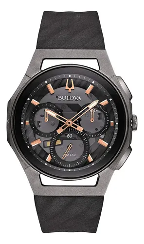 comprar Eloj Bulova 98a162 Curv Cronógrafo Titanio