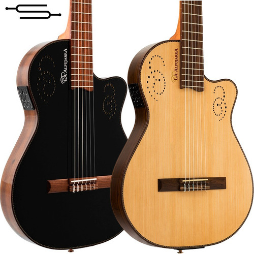 Guitarra Electro Criolla La Alpujarra 300kec Fishman - Envio