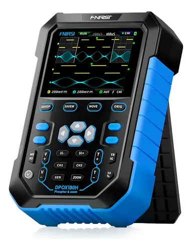 Osciloscópio Digital Fnirsi Portátil Dpox180h Azul | Parcelamento