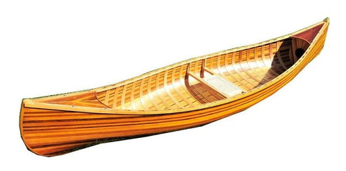 Canoade Madera Costilla Arco Curvado 10 Pie Natural Para