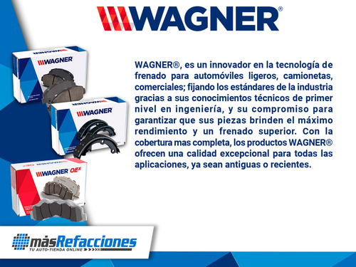 Balatas Semimetalicas Delanteras Nissan Tsuru 1993-1996