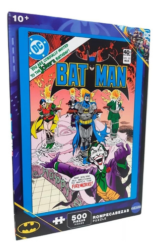 Puzzle Dc Batman Vulcanita 500 Pzs Dgl Games & Comics Nuevo