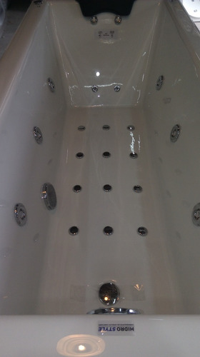 Hidromasaje Minimalista 170x80 Full Spa 2 Motores. 24 Jets !