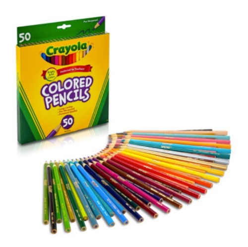 Colores Crayola Lapiz 50 Pieza Xtrp