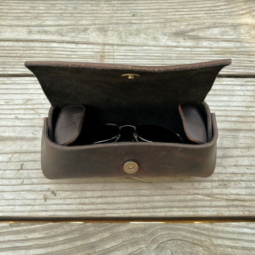 Estuche Para Lentes En Cuero Taurus Modelo Origami