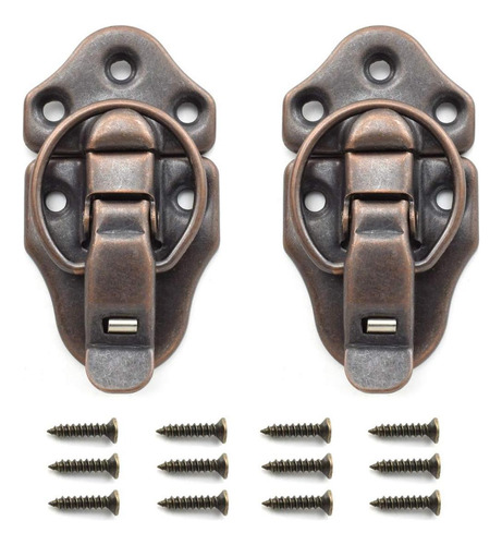Sdtc Tech 2-pack Retro Red Style Box Box Box Toggle Latch An