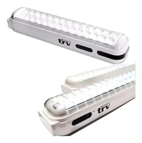 Imagen 2 de 3 de Luz De Emergencia Trv 28 Leds Con Batería Recargable 220v