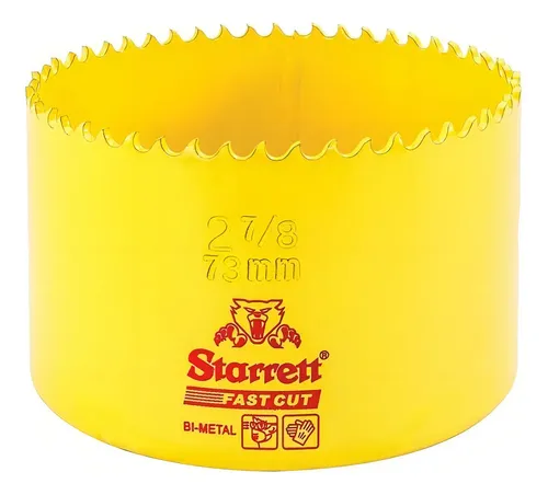 Serra Copo Fast Cut 2.7/8'' 73mm Starrett Fch0278-g