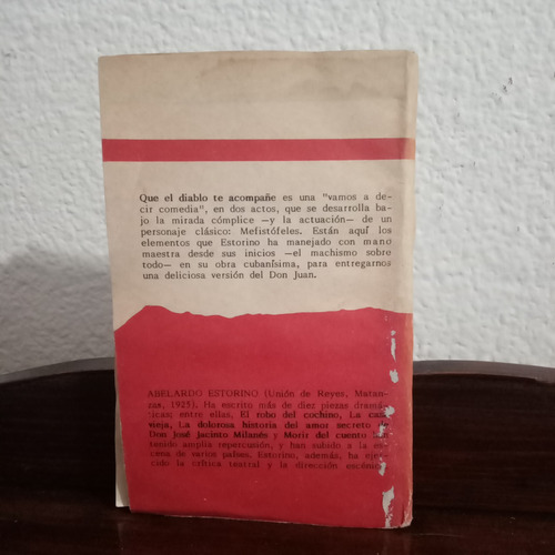 Que El Diablo Te Acompañe - Abelardo Estorino (Usado)