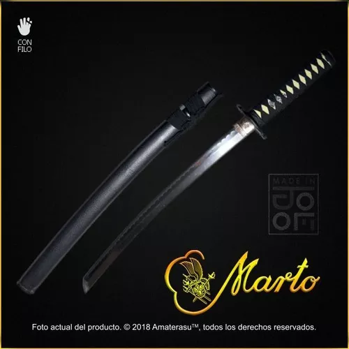 Wakizashi Katana Espada Sable Samurai Marto Toledo España