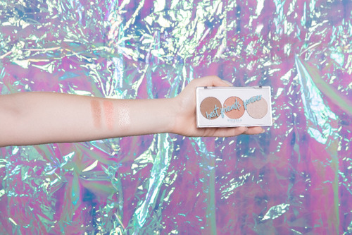 Paleta Bff Contorno, Blush E Iluminador Vizzela 7,5g Cor 01 Tom 3