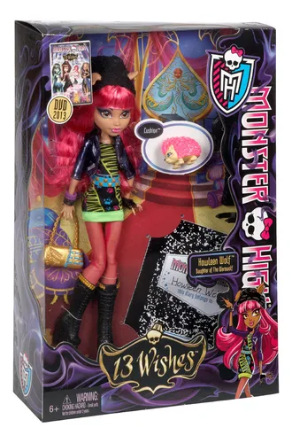 Doll Monster High 13 Wishes Howleen Wolf