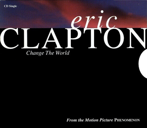 Cd Eric Clapton - Change The World