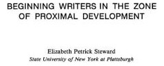 Libro Beginning Writers In The Zone Of Proximal Developme...