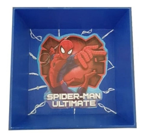 45 x 32 cm Organizador de juguetes Spiderman 