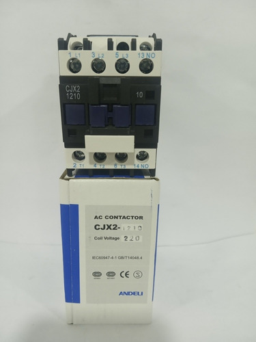 Contactor 12 Amp 220 V Andeli Cjx-12