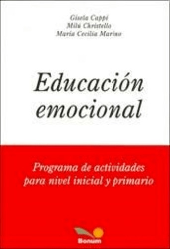 Libro Educación Emocional. Programa De Actividades Ni Y Np