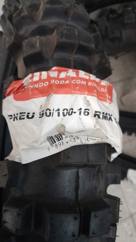Imagen 4 de 4 de Cubierta Trasera Rinaldi Rmx 35 90/100-16 M 51 -bmmotopart