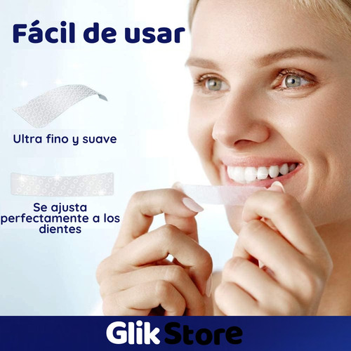 Cintas Blanqueadoras Dentales X28 Unidades Dientes Blancos