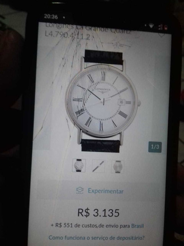 Relógio Longinis L4.790.4 Novo