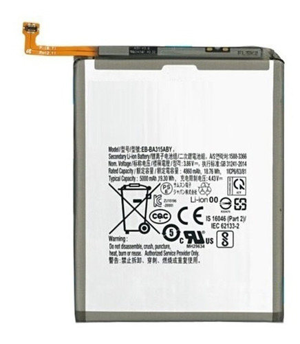 Batería Compatible Con La Marca Samsung Galaxy A31
