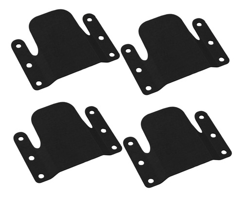 Conector De Sofá Seccional De 4 Piezas, Accesorios De Negro