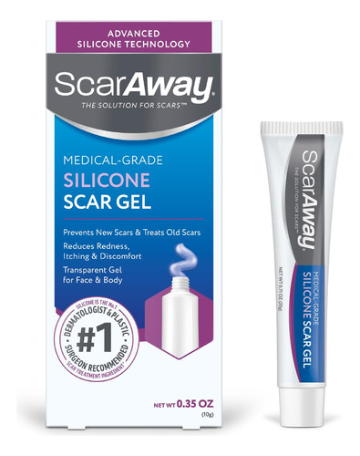 Scaraway Gel De Silicona Para Cicatrices, Ayuda A Mejorar...