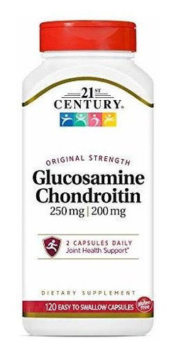 21st Century Glucosamine 250 Mg Y Chondroitin 200 Mg Cápsul