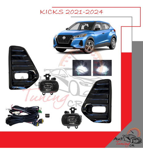 Halogenos Led Nissan Kicks 2021-2024